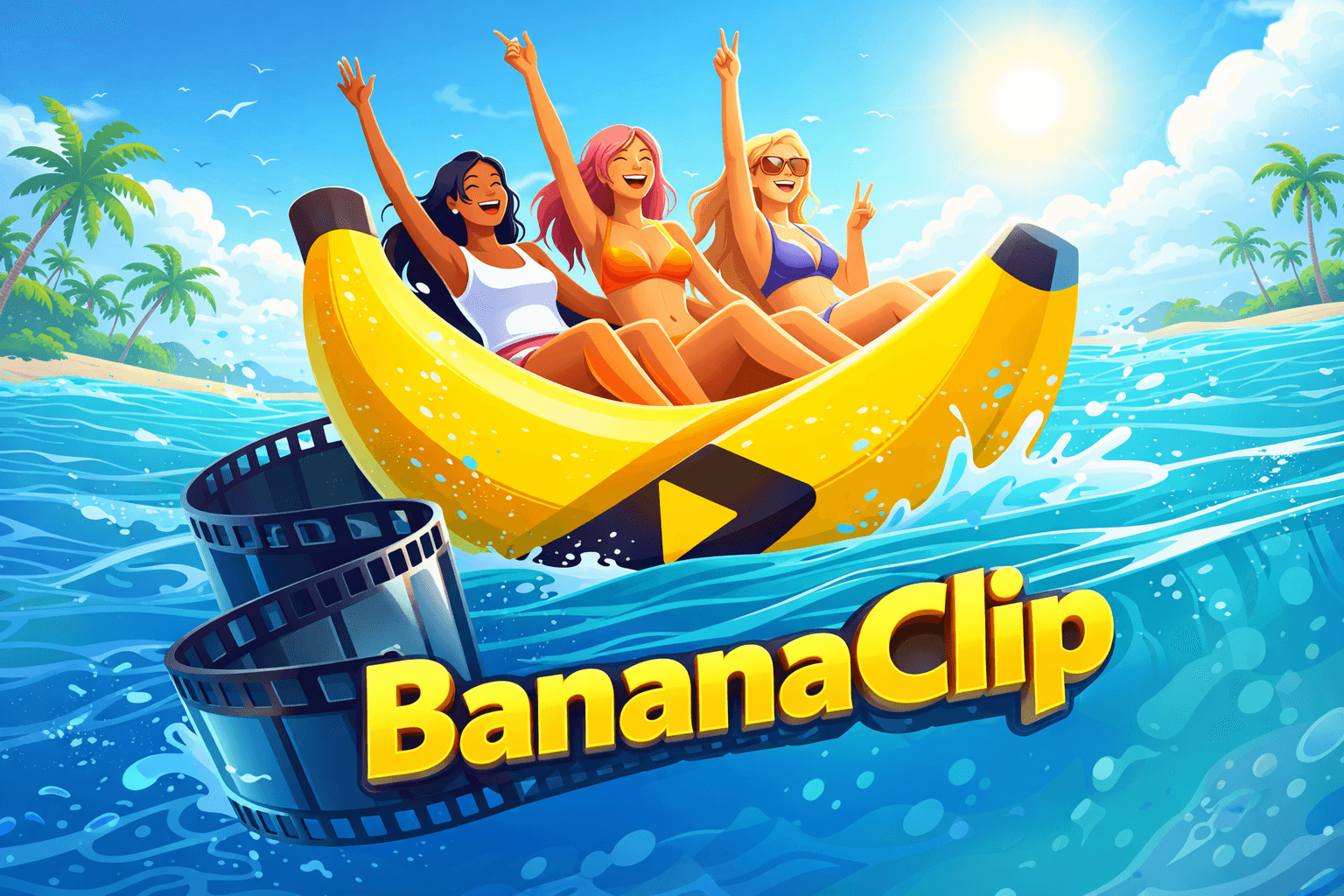 Banana Clip Banner